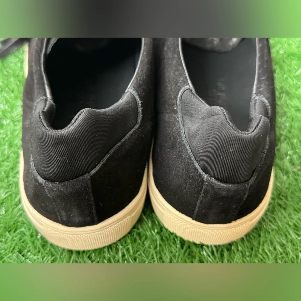 Clae sneakers black perforated suede Size 12‎